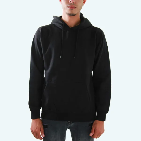 [3LAYER-YHOOD-Y300-BLK-S] THREE LAYER Youth Hoodie Y300 Black S