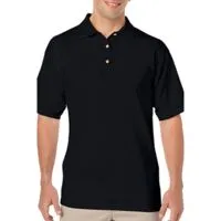 [GILDAN-POLO-8800-BLK-M] Gildan DryBlend Polo 8800 Black M