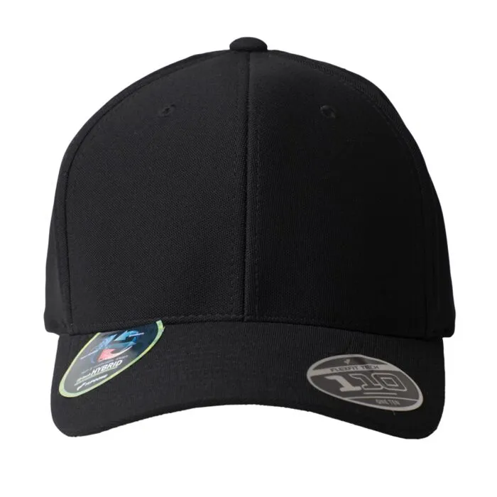 [FLEXFIT-110P-BLK] FLEXFIT One Ten Mini Pique Hat 110P Black